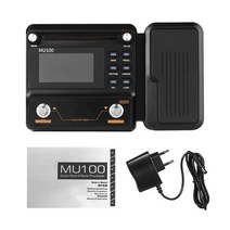 Muslady MU100 기타 페달 멀티 이펙트 일렉트릭 180s 루프 레코딩 튜너 탭 템포 리듬 세팅 스케일, 03 EU Plug