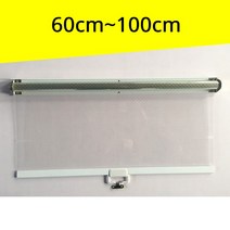업소용 진열대 냉기 보관 투명 가림막 냉장고 샐러드바 차단막 과일 야채 신선도 유지, 60cm(무공)