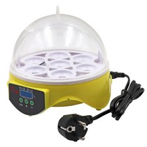 Mini 7 Egg Incubator Poultry Brooder Digital Temperature Farm Hatchery [C00116638], 1개