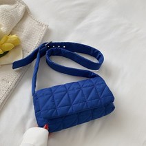 숄더백 겨울 에코 무지 구호 가방 패션 공간 패드 코튼 여성 나일론 패딩 퀼트 쇼핑 캐주얼 크로스바디 핸드백