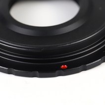 C마운트 렌즈 용-캐논 EOS EF / EF-S 카메라 어댑터 링 C-EF 5D 6D 7D 80D 750D 용 매크로, 한개옵션0