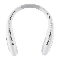 비켄 소음방지 넥밴드 선풍기 화이트, White, F41