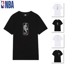 NBA 4종택1 남여공용 빅로고 라운드 반팔 티셔츠 N222TS951P