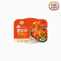 쉐프스토리 탱글 분모자 떡볶이 275g x 3개