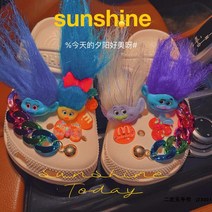 디즈니 토이스토리 신발 DIY 슬리퍼 악세사리 꾸미기 장식 소품(신발 미포함), C
