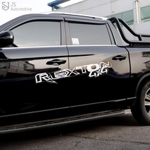 [JS AUTOMOTIVE] G4 G9 올뉴 더뉴렉스턴 스포츠 칸 튜닝 랩핑 오프로드 데칼 스티커 도어 트렁크 본넷 인테리어 용품, A타입-소