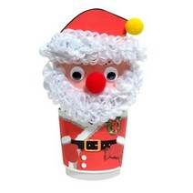 귀여운 산타 연필꽂이 만들기 만들기재료 만들기놀이 만들기재료/크리스마스소품/교회크리스마스/공작/크리스마스만들기/만들기수업/DIY/만들기세트/크리스마스꾸미기/유치원크리스마스카드