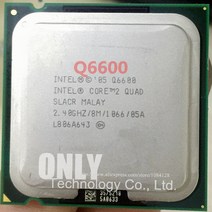 코어 2 쿼드 Q6600 CPU 24Ghz/ 8M /1066GHz 소켓775 데스크탑 CPU