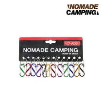 오너클랜 노마드 4cm S 카라비너 키링 12pcs CN080137, 단일옵션