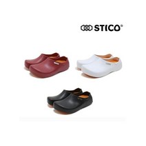 스티코 간편화/실내화 NEC-03_화이트 (280mm 논슬립/주방화/조리화)