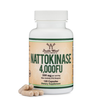 더블우드 낫토키나제 200mg 4000FU 120캡슐 Double Wood Nattokinase 낫또, 120정, 1개