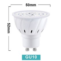 스마트팜 수경 재배기 채소 식물공장 전체 스펙트럼 전구 e27 e14 빛 led, 구10, 3w 48 led