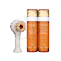 맥스클리닉 카렌듈라 바이옴 오일 폼 2개+브러쉬, 본품 2개+실리콘 브러쉬 베이지