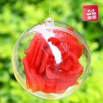 인테리어소품 Q143 5p 아크릴 행잉볼 카페인테리어 플라스틱볼 9cm, 1249914