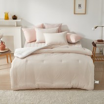 아이레홈 고밀도 마이크로화이버 알러지케어 친환경 옥수수솜 차렵이불 침구세트