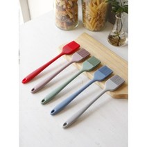 [안젤라스] 파스텔 실리콘 양념솔 오일브러쉬 기름솔 5color, 그레이