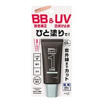 남성용 비오레 원 bb amp uv cream spf 50+pa++++bb 크림 30g(1.1oz) x 1