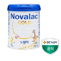 노발락 프리미엄 분유 골드 2단계, 800g, 8개