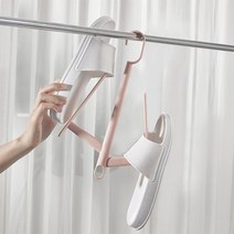 홈슨 신발건조대(핑크) 베란다 간편 운동화 틈새 빨래 신발후크 건조걸이 장화 다용도, 상세페이지 참조