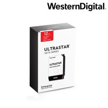 웨스턴디지털 울트라스타 NAS 패키지 HDD, 12TB, DC HC520 HUH721212ALE600 1PACK