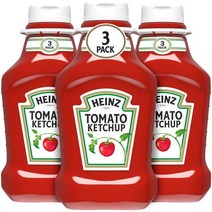 Heinz Product of Heinz Tomato Ketchup (44 oz. bottles 3 pk.) - [Bulk Savings] 하인즈 케찹 벌크 44온스 1.25kg