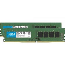 Crucial 데스크탑 메모리 RAM 64GB 키트 2x32GB DDR4 3200MHz CL22 CT2K32G4DFD832A 102895, 16GB Kit (2x8GB)