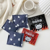 따숩하곰 어린이핫팩 손난로 핫팩 유아 키즈 아기 아동, (100G) 20개1세트