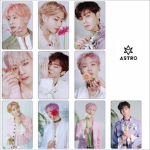 아스트로 정규 1집 All Light 굿즈 크리스탈 카드 스티커 도무송