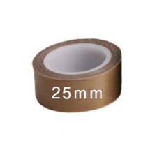 25mm 테프론 브라운 고온 내열 테이프 PVC 내한성
