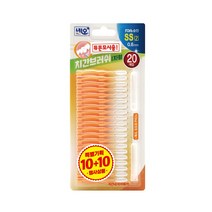 네오 에버덴 치간칫솔(10+10)행사상품 ss(0.8mm), 20개입, 5개