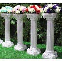 로마 기둥 세라믹 인테리어 FRP 조형물 신전 복고풍, C
