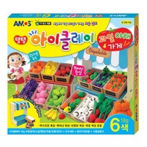 탱탱 아이클레이 6색(과일 야채가게) 7584EA, 본상품선택