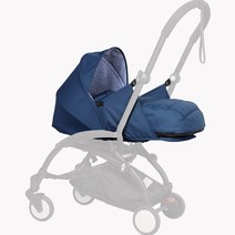 베이비 유모차 액세서리 0 + 신생아 팩 Babyzen Yoyo/Yoyo2/Yoya 0-6M Baby Sleeping Basket 출생 둥지 없음 포함, 02 blue
