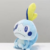 Gosanke-소블 스콜버니 그루키 파페치 만화 엘프 피규어 28cm 원숭이 토끼 플러시 부드러운 아이 봉제 인형, 23 cm - 28 cm, Sobble