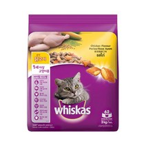 위스카스 고양이사료 기호성 좋은 포켓 닭고기 3kg