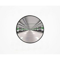 볼록거울 실내 반사경 광각 사각지대 방범거울, 30CM(블랙 백)