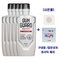 [동아제약] 검가드 잇몸 가그린 오리지널 750ml 구내염 잇몸 보호 개선, 5개