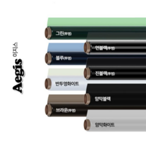 오너클랜 Aegis투명 단열필름 10m x 1m, 진블랙 본품