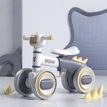 키즈 밸런스 4륜 어린이 자전거, 그레이
