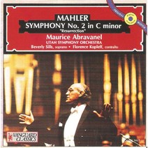 (CD) Mahler - Symphony No.2/ Maurice Abravanel (말러: 교향곡 2번), 단품