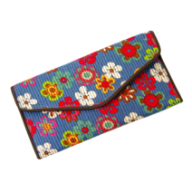 대동사 통영누비 슬리퍼 거실화 실내화 지갑 반지갑 장지갑, 장지갑-꽃무늬