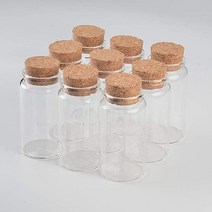 일본직발송 4. Jarvials 출품하는 24개 100ml 투명 유리병에 연금목이 있어 액체 분말 모래등의 소품을, 24,100ml_One Color, One Color