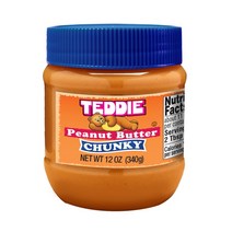 테디 청키 땅콩버터 340g