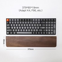 한손키보드 메크로 키보드 게이밍 기계 키보드 60 7 104 단단한 나무 손 나머지 패드 호두 Zelkov 마우스, 13 379X80X19mm, 한개옵션1, 한개옵션2