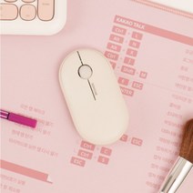 파스텔 무소음 무선 마우스, 블랙