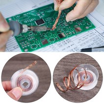소형배수 1.5/2/2.5/3/3.5mm Desoldering 브레이드 테이프 구리 솔더 와이어 납땜 주석 제거 용접 수리 도, 04 3.0mm-1.5M