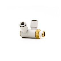 SMC 타입 피팅 KQ2VD 더블 유니버설 수 엘보 원터치 3 방향 커넥터 공압 부품 파이프, [02] KQ2VD04-01S