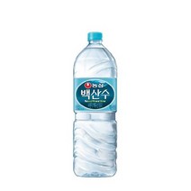 농심 생수 라벨 백산수 2L, 2개