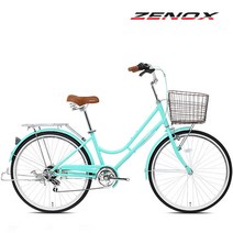 [케이투바이크] 제녹스 여성용 클래식자전거 에뚜와 26인치 완조립, 모델선택:에뚜와 26인치 블랙 조립+5종사은품