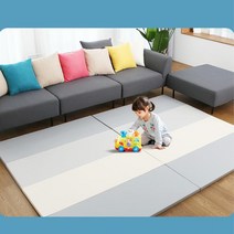국민유아매트 놀이방 층간소음 폴더 매트 놀이매트1+1, 800x1800 3단듀얼